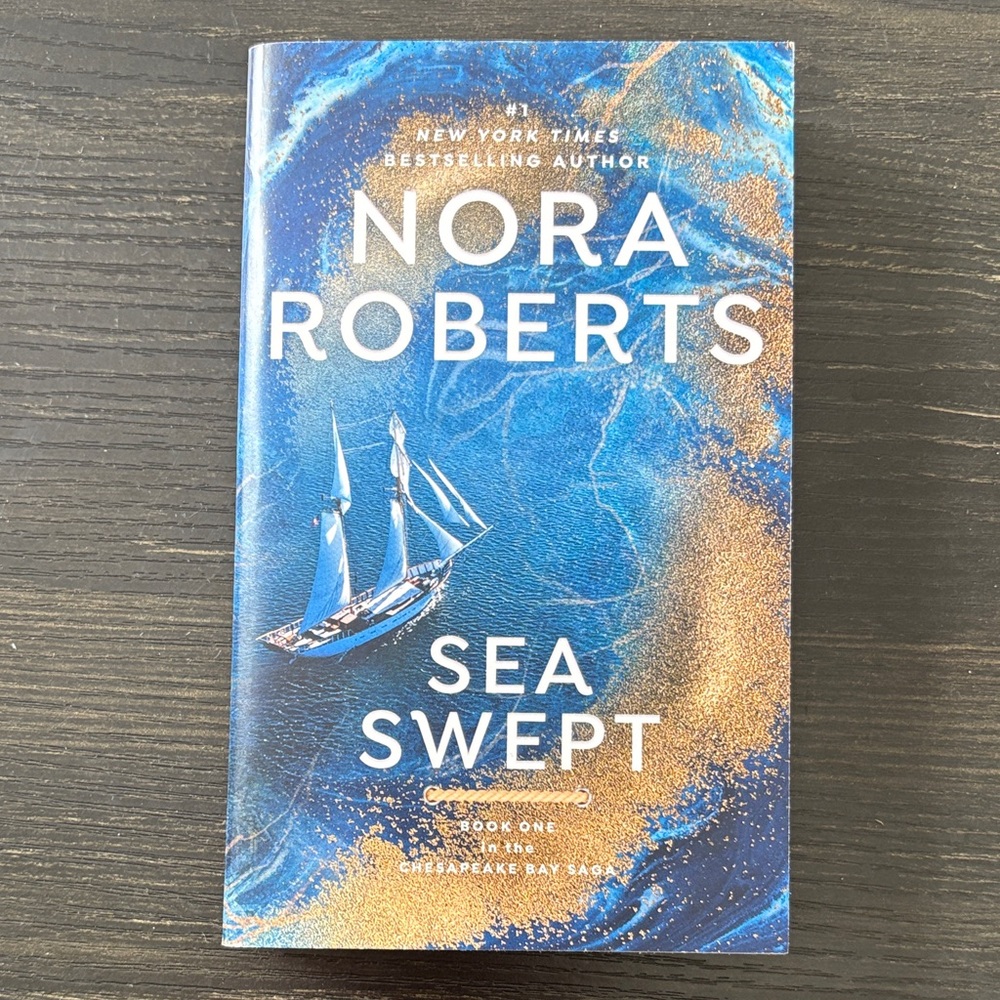 'Sea Swept' Book - Blue Cover